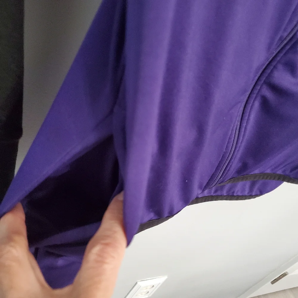 Fanatics Woman's Purple & Black Baltimore Ravens Zip-Up Hoodie Sz M Activewear - Picture 8 of 15